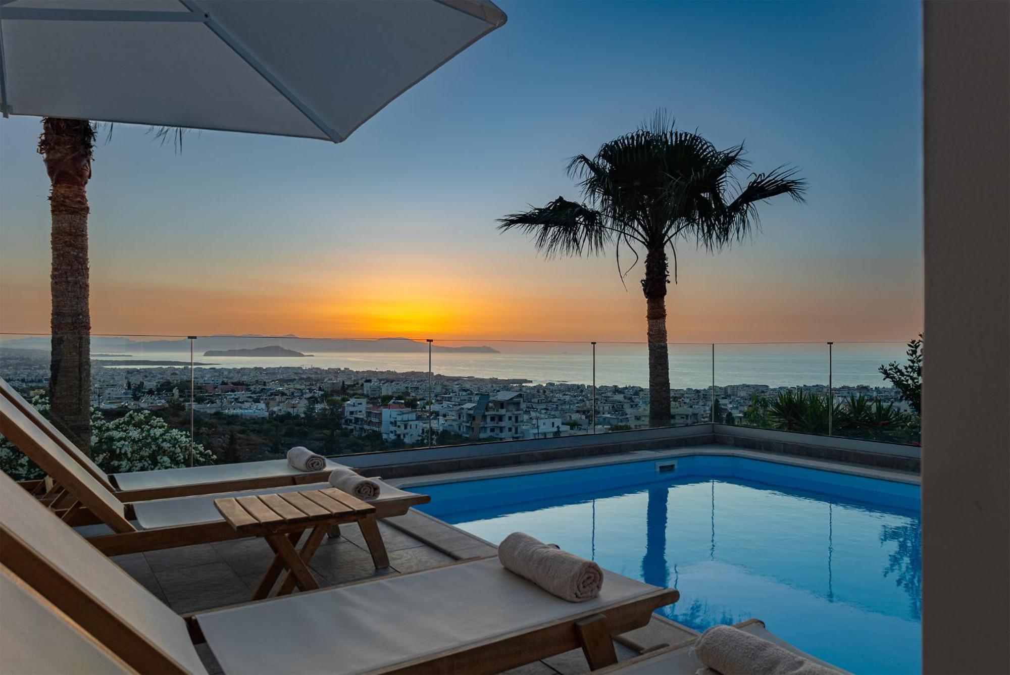 Karmilos Hill Villa Chania  Exterior photo