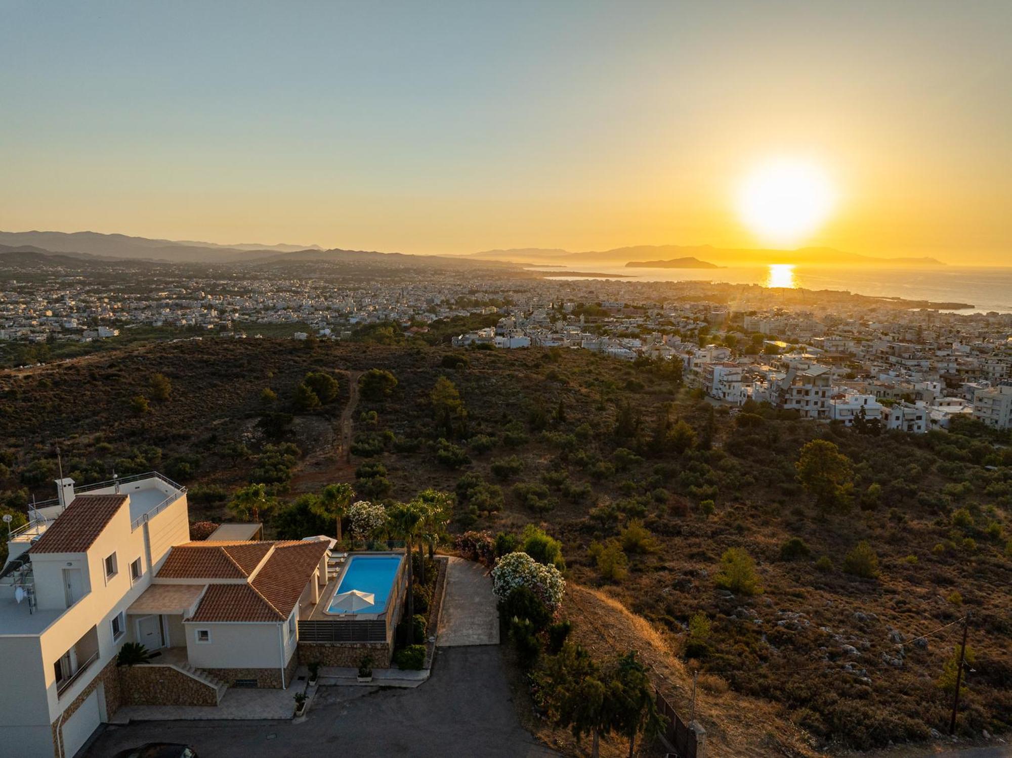 Karmilos Hill Villa Chania  Exterior photo